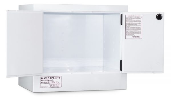 Poly Corrosive Storage Cabinet – 100 Litre