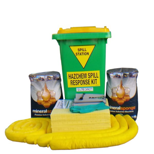 120 Litre Hazchem Spill Kit – AusSpill Quality Compliant
