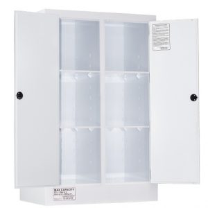 Poly Corrosive Storage Cabinet – 250 Litre Divided Sump