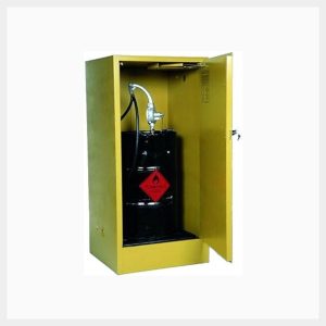 Flammable Liquid Storage Cabinet 205 Litre Upright Drum 180 Kilogram