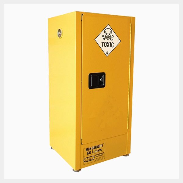 Toxic Substance Storage Cabinet – 60 Litre 1-Door