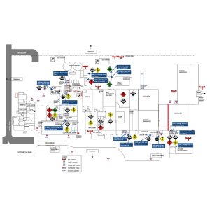 Site Chemical Location map