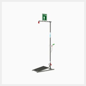 Floor Mounted Self-Draining Emergency Drench Shower