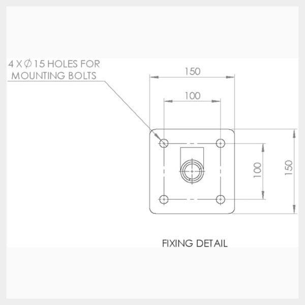 Stainless Steel Wall Mounted Safety Shower