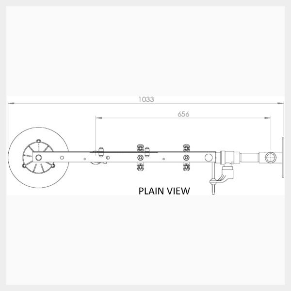 Stainless Steel Wall Mounted Safety Shower