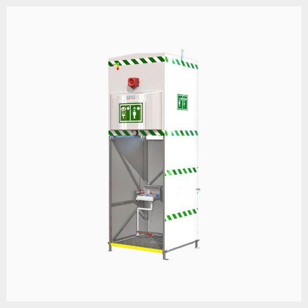 Jacketed & Insulated 1500 Litre Emergency Tank Shower