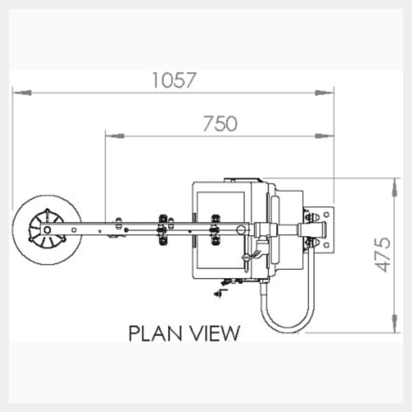 Stainless Steel Safety Shower and Covered ABS Eye/Facewash