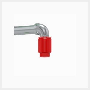 H-PNR Red Nylon Plastic Shower Nozzle