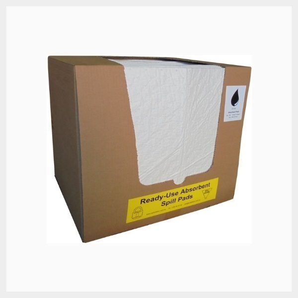 Oil Absorbent Pads – 100 Sheets Oil & Fuel 200gsm