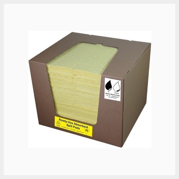 Absorbent Pads – 25 Sheets Hazchem 200 GSM