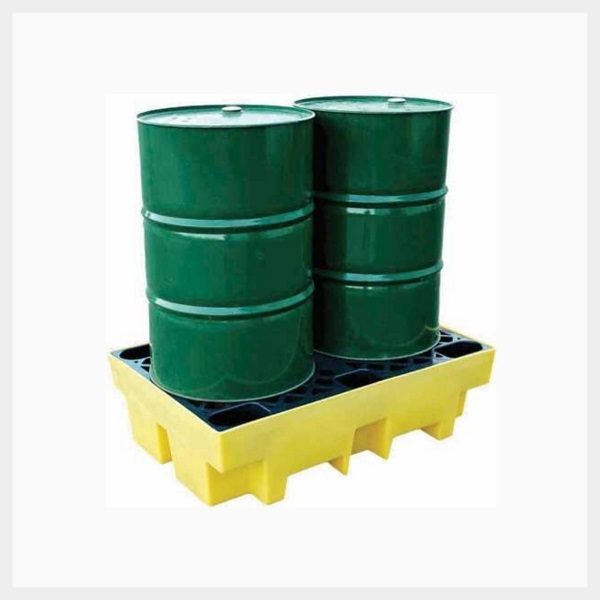 Spill Pallet – 240 Litre Sump 2-Drum