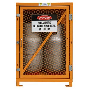 Forklift Gas Cage – 2 Cylinder x 15 Kilogram
