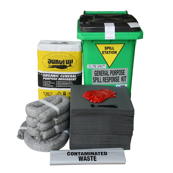 TSSIS120GP comp 120 Litre General Purpose Spill Kit – AusSpill Quality Compliant