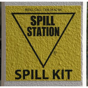 spill kit wall sticker