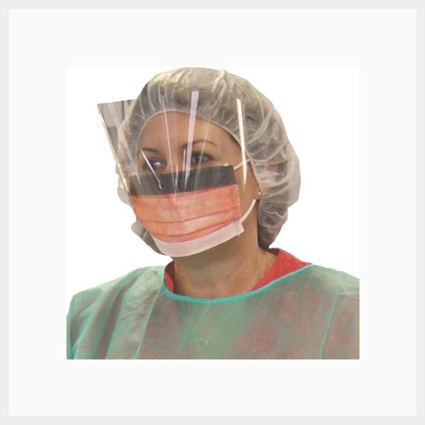 Face Mask with Eye Shield – Disposable