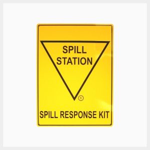 Spill Station Sign