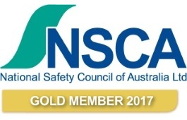 National Safety Council of Australia Gold Member Badge